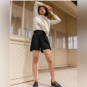 ADAY Ease In Women's Black Shorts - Large